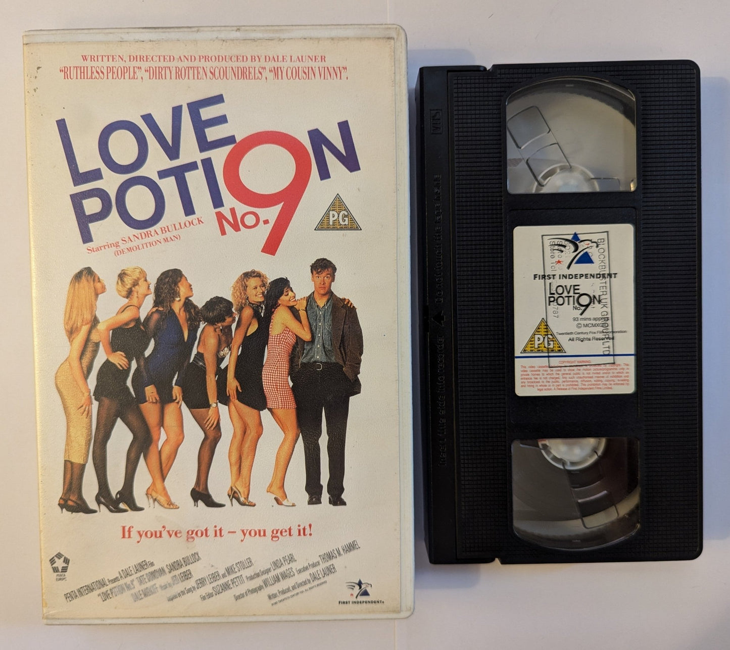 Love Potion No. 9 (1992) VHS Video Ex Rental - Flippin Retro Video Shop