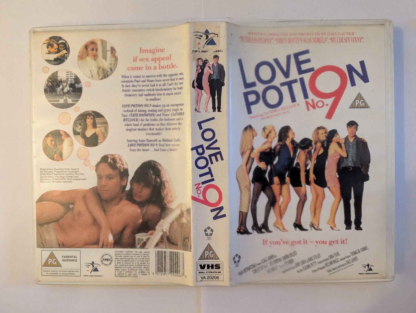 Love Potion No. 9 (1992) VHS Video Ex Rental - Flippin Retro Video Shop