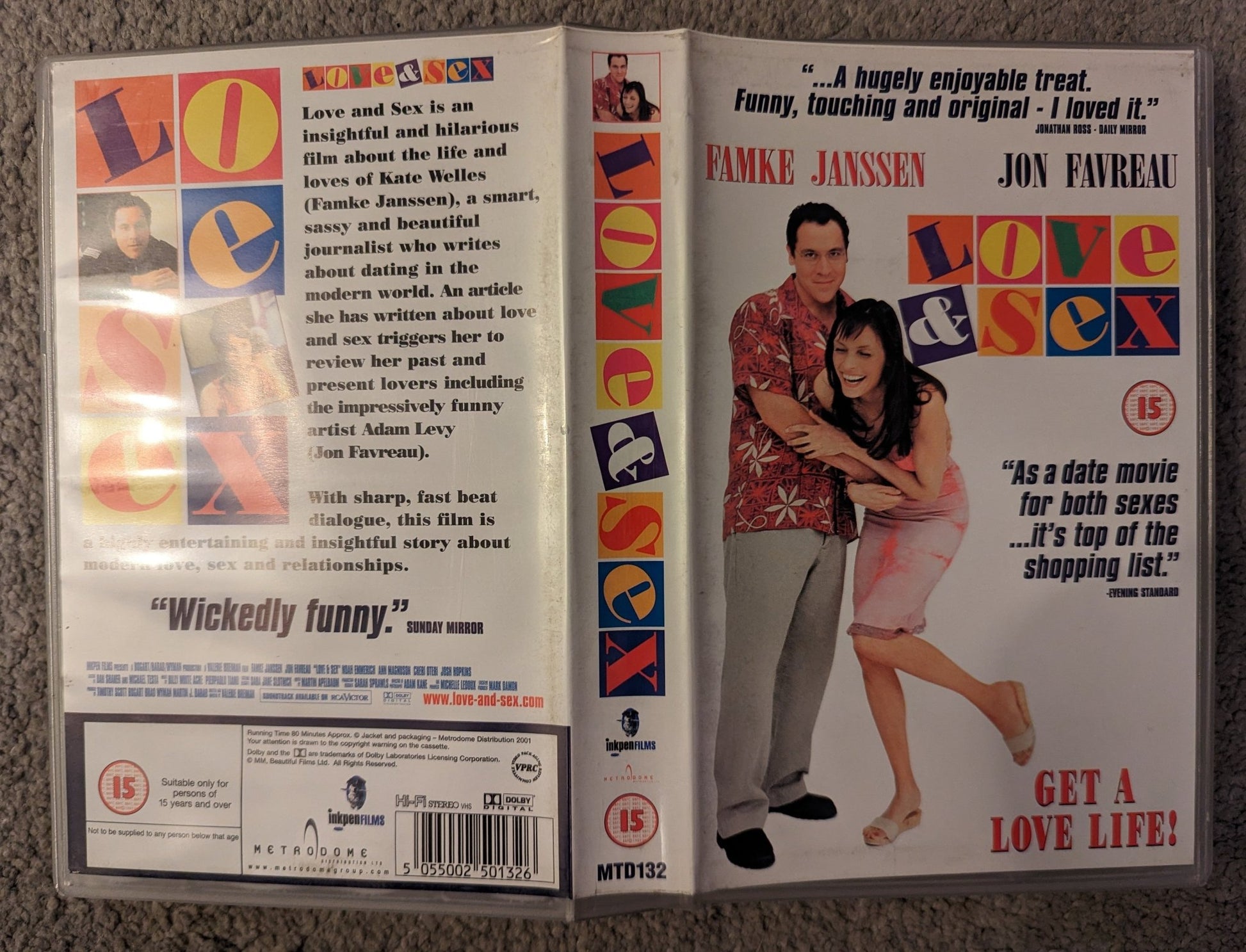 Love & Sex (2000) VHS Video Ex Rental *SEALED* - Flippin Retro Video Shop