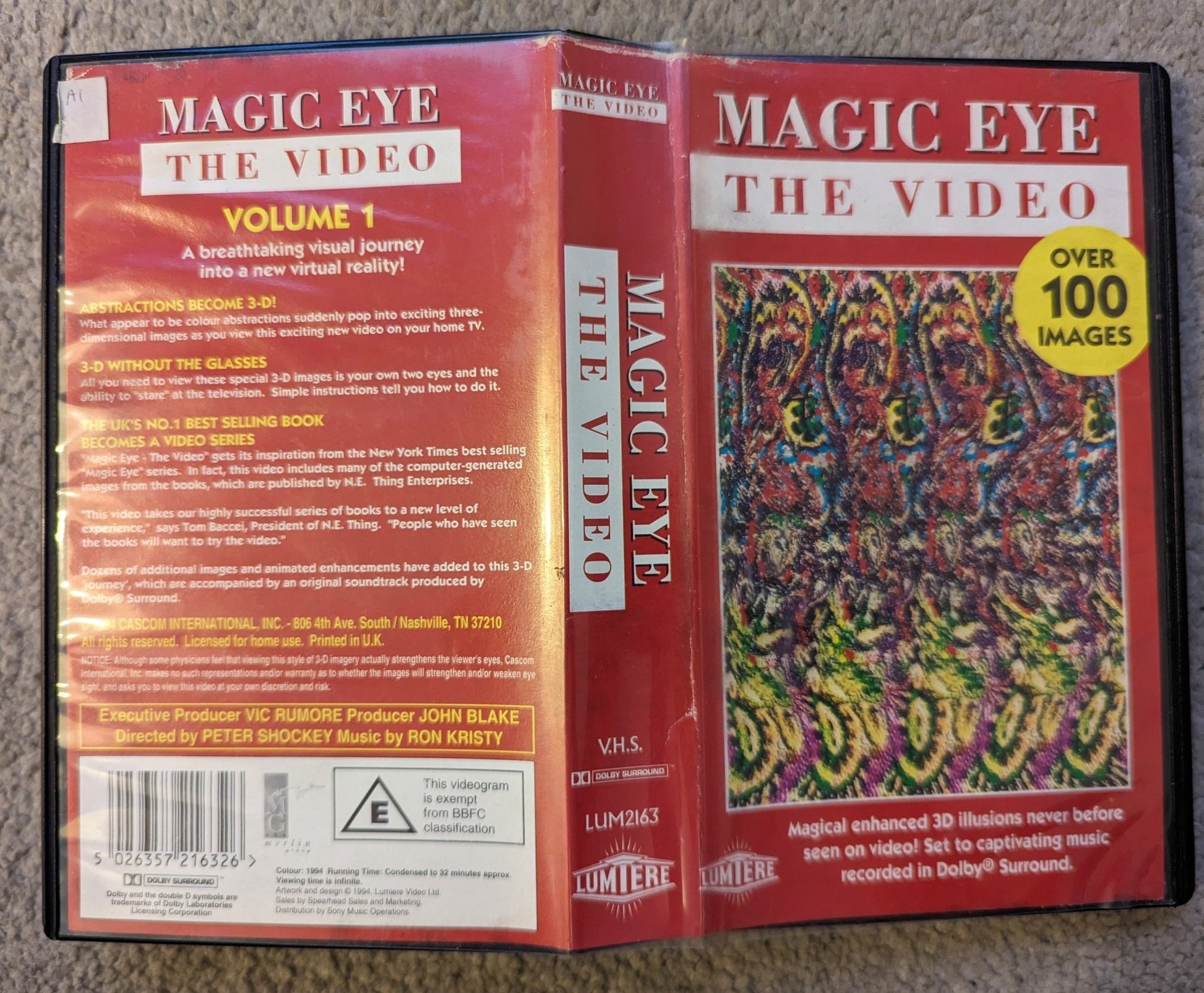 Magic Eye (1994) VHS Video - Flippin Retro Video Shop