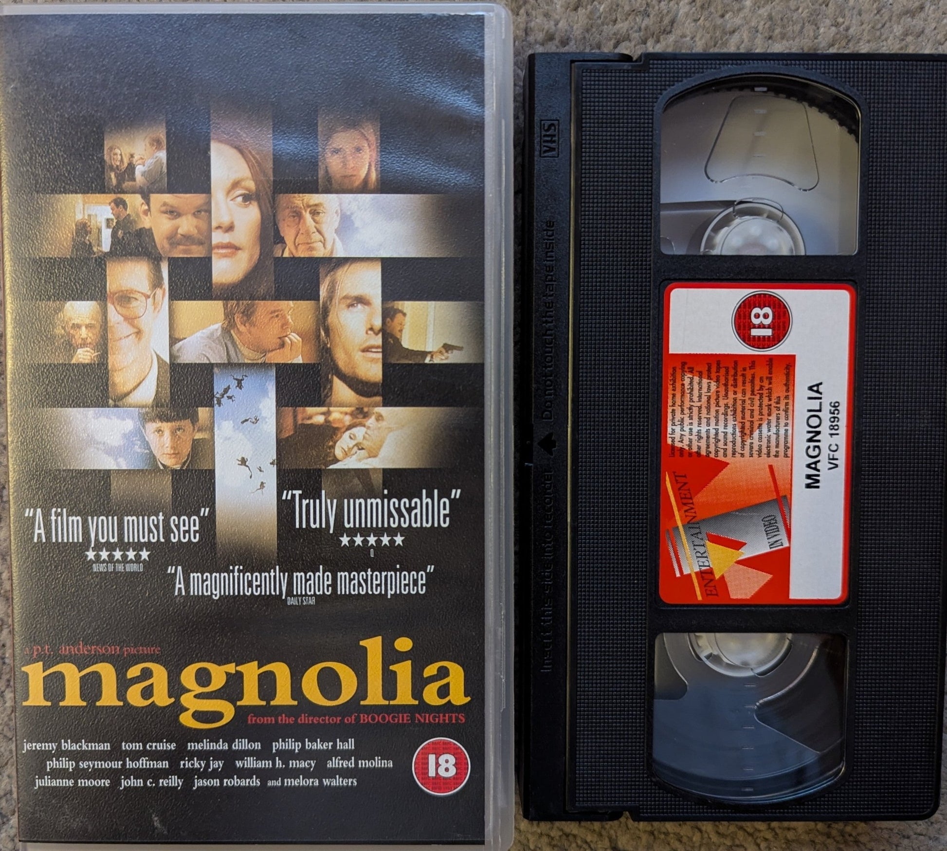 Magnolia (1999) VHS Video - Flippin Retro Video Shop