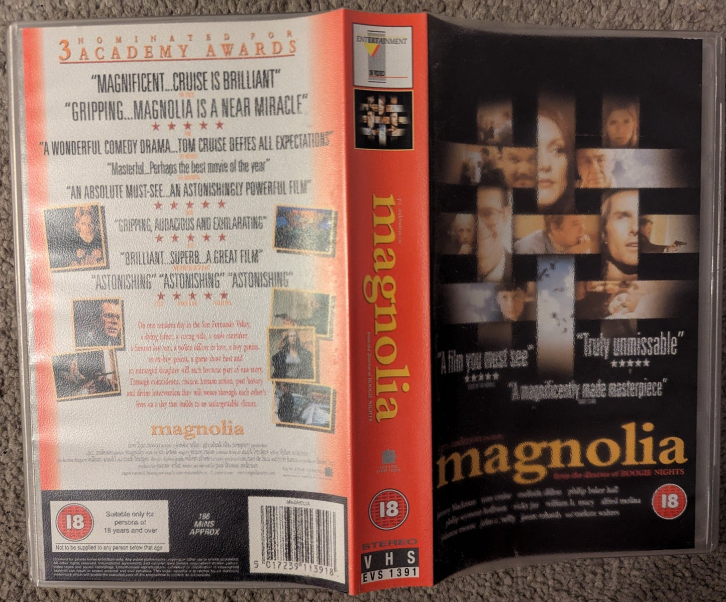 Magnolia (1999) VHS Video - Flippin Retro Video Shop