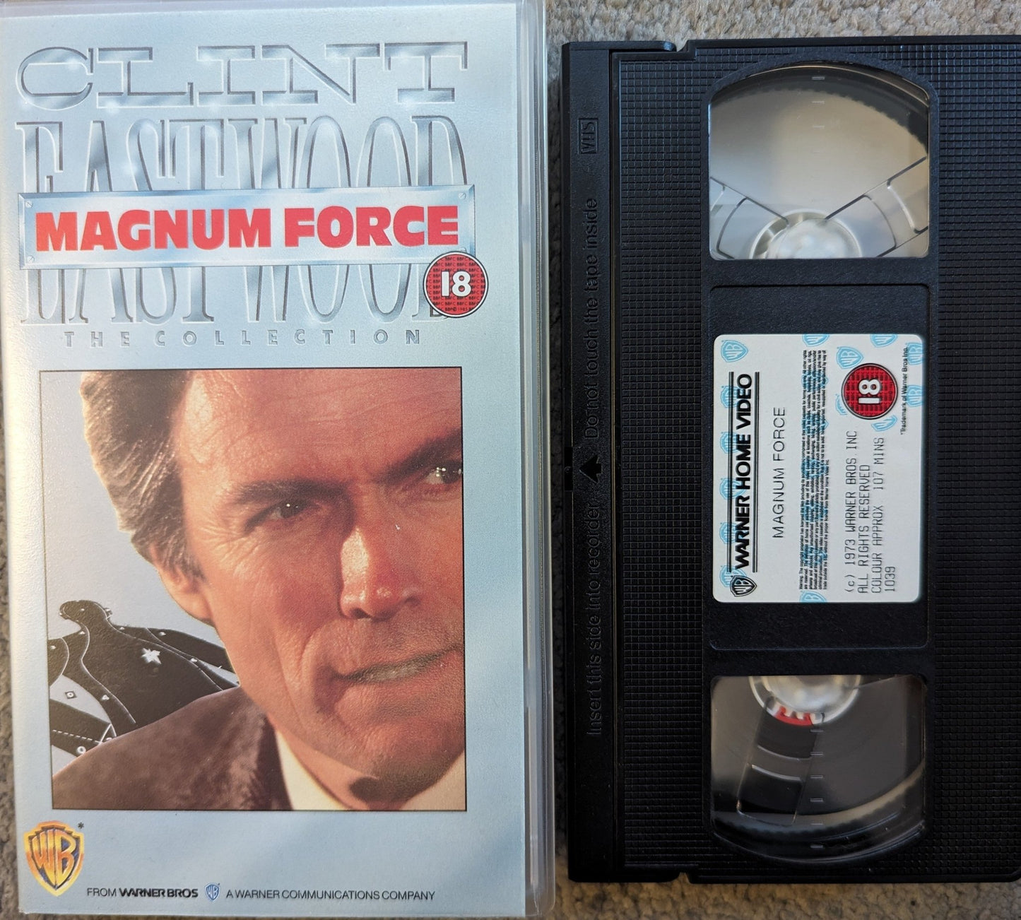 Magnum Force (1973) VHS Video - Flippin Retro Video Shop