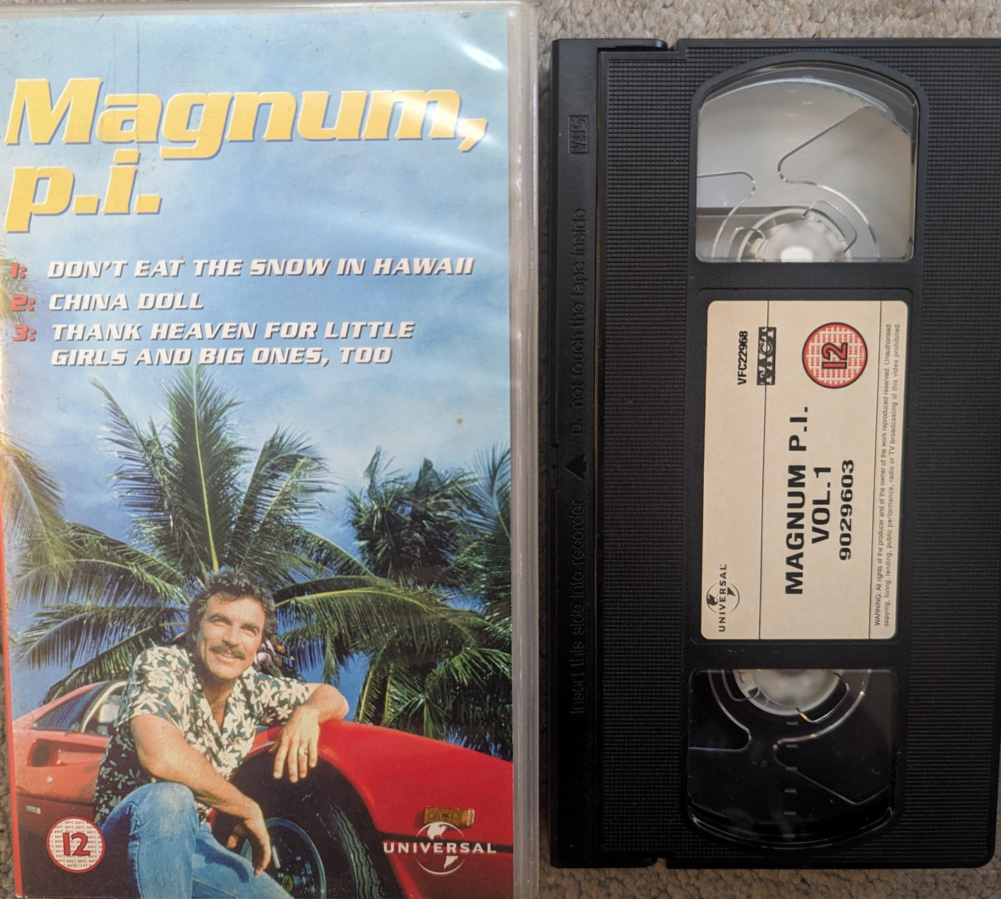 Magnum P.I Volume 1 VHS Video - Flippin Retro Video Shop