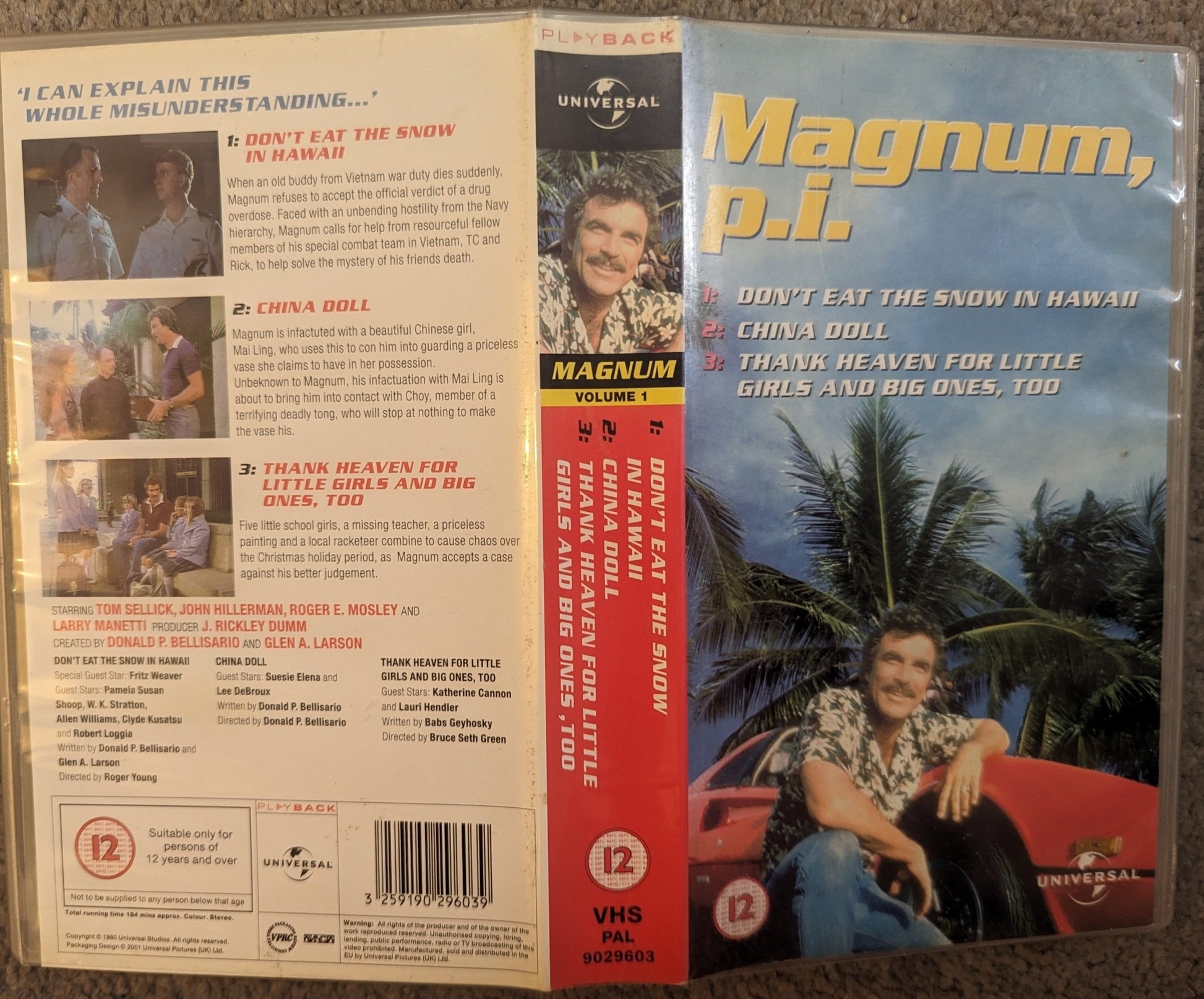 Magnum P.I Volume 1 VHS Video - Flippin Retro Video Shop