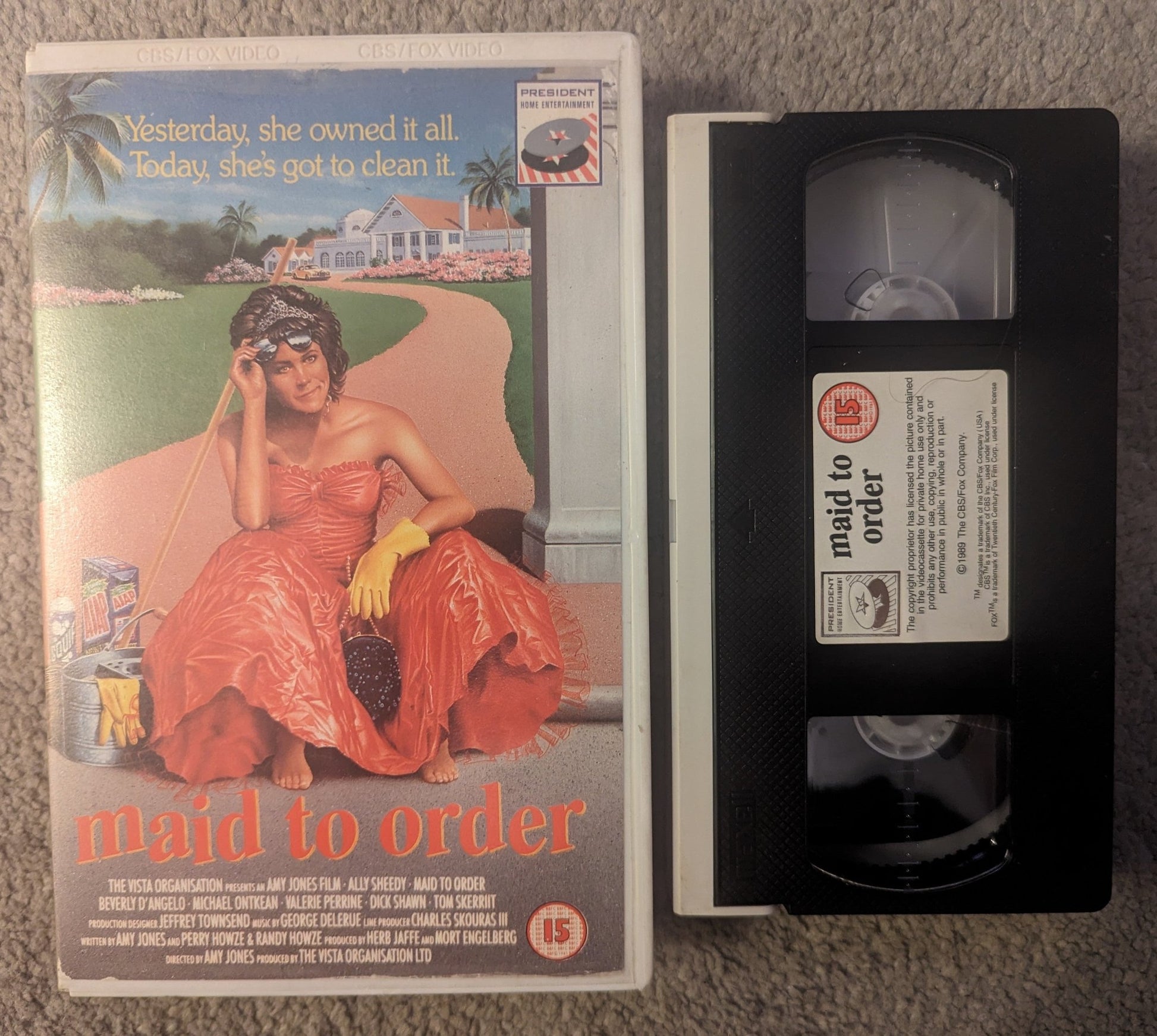 Maid To Order VHS Ex Rental (1987) - Flippin Retro Video Shop