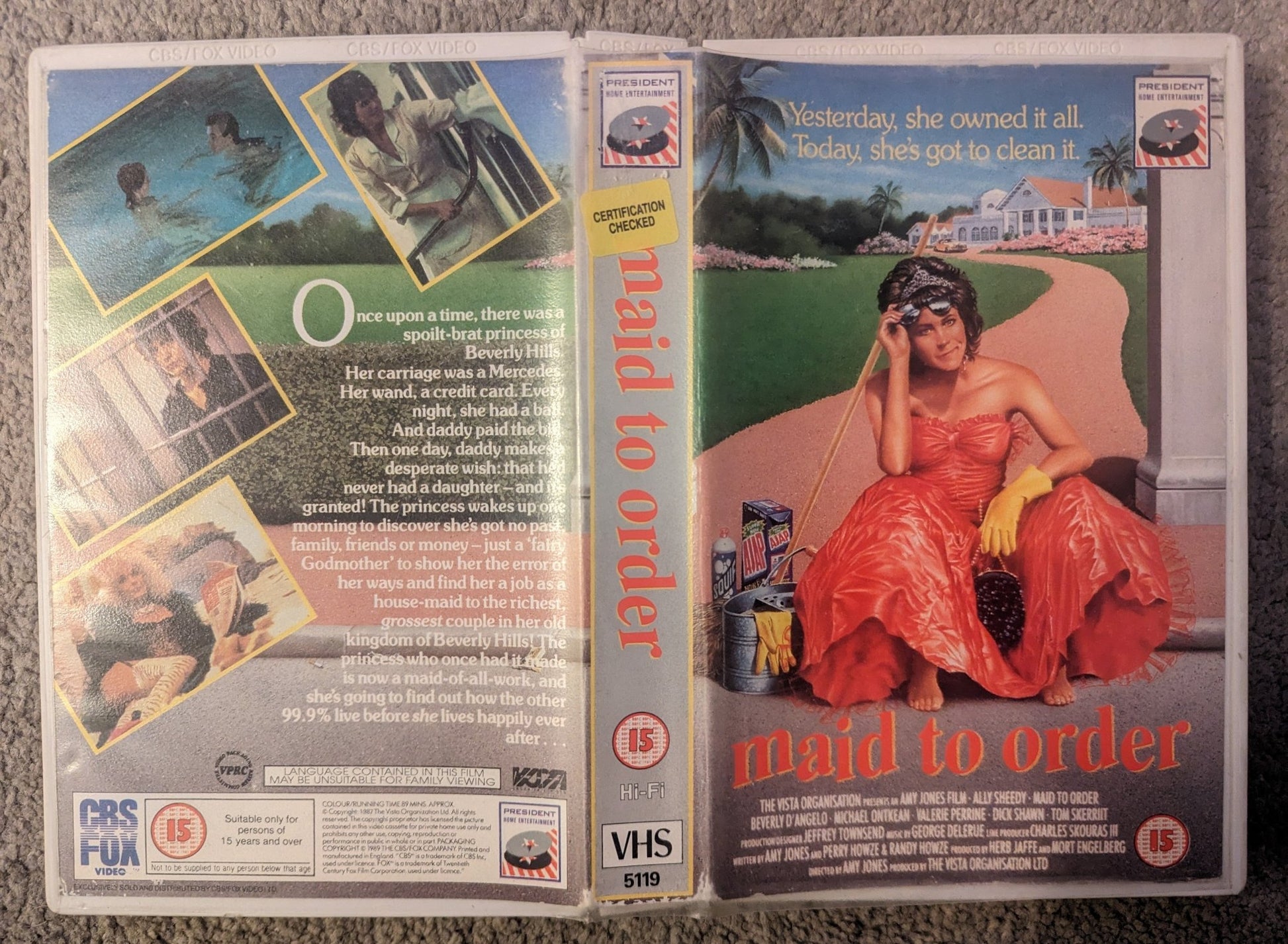 Maid To Order VHS Ex Rental (1987) - Flippin Retro Video Shop