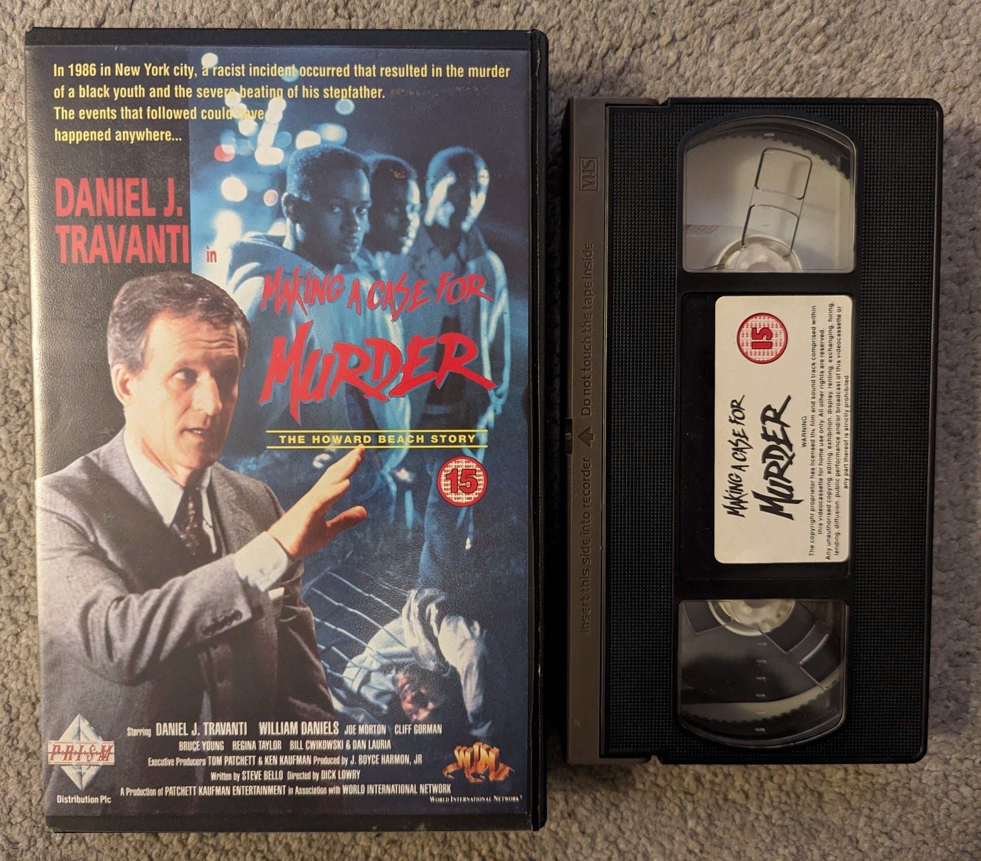 Making a Case For Murder (1989) VHS Video Ex Rental - Flippin Retro Video Shop