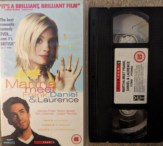 Martha Meet Frank, Daniel & Laurence (1998) VHS Video - Flippin Retro Video Shop