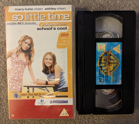 Mary - Kate & Ashley Olsen - So Little Time (2001) VHS Video - Flippin Retro Video Shop