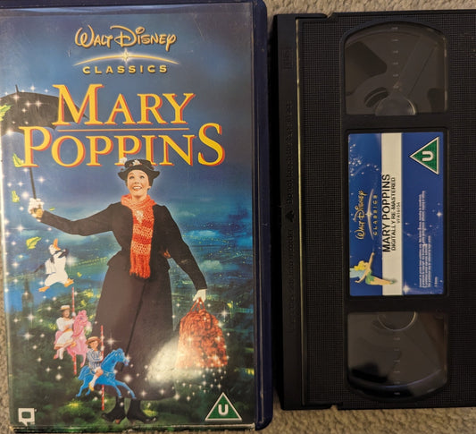 Mary Poppins (1964) VHS Video - Flippin Retro Video Shop