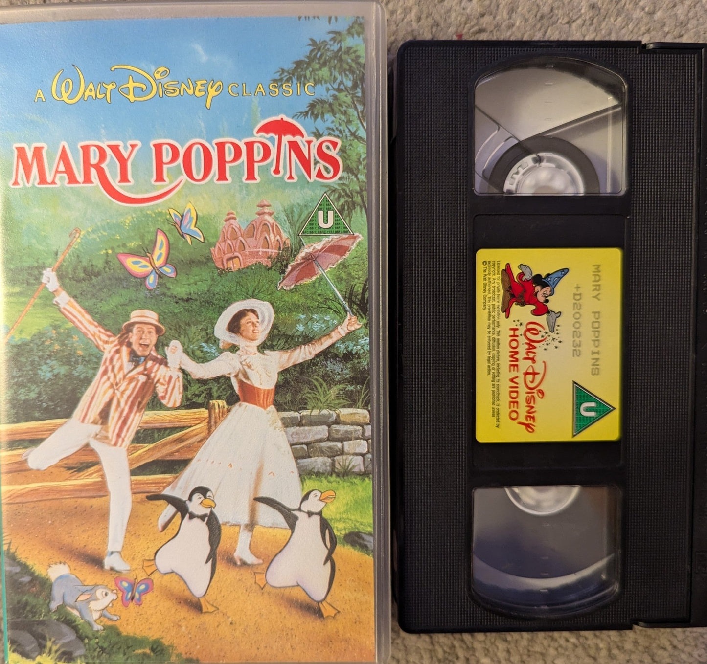 Mary Poppins (1964) VHS Video Alt - Flippin Retro Video Shop