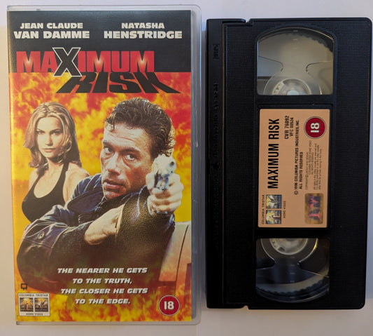 Maximum Risk (1996) VHS Video - Flippin Retro Video Shop