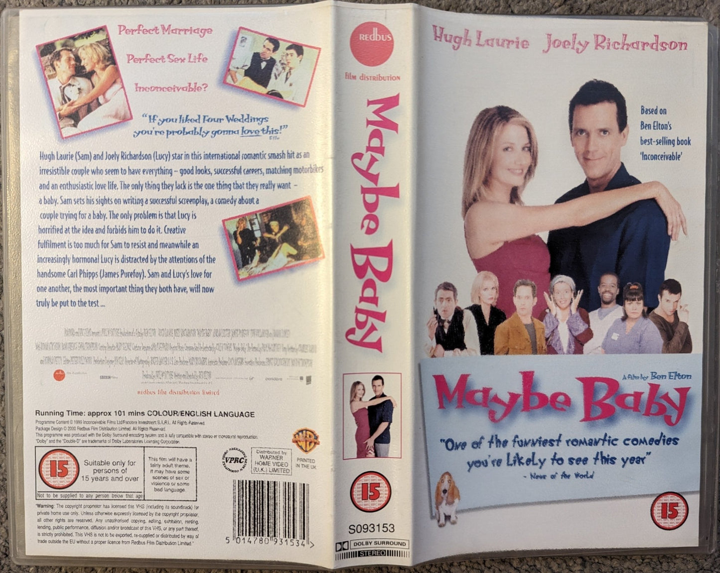 Maybe Baby (2000) VHS Video - Flippin Retro Video Shop