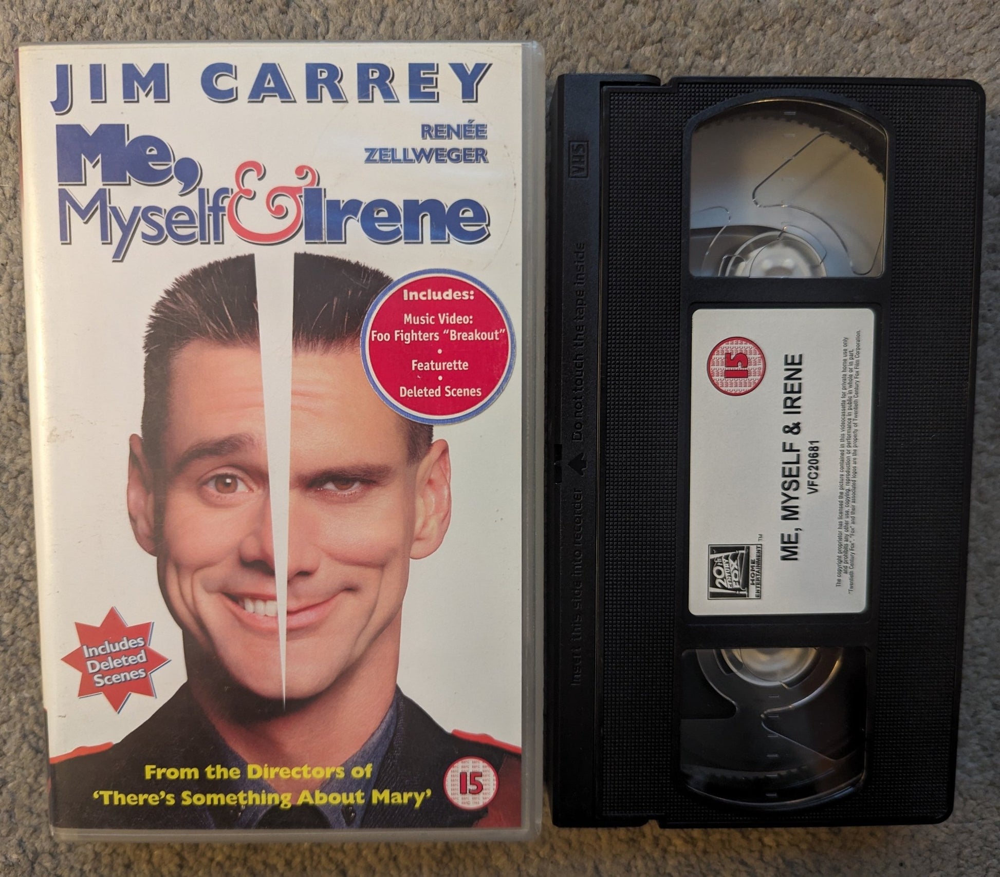 Me Myself & Irene (2000) VHS Video - Flippin Retro Video Shop