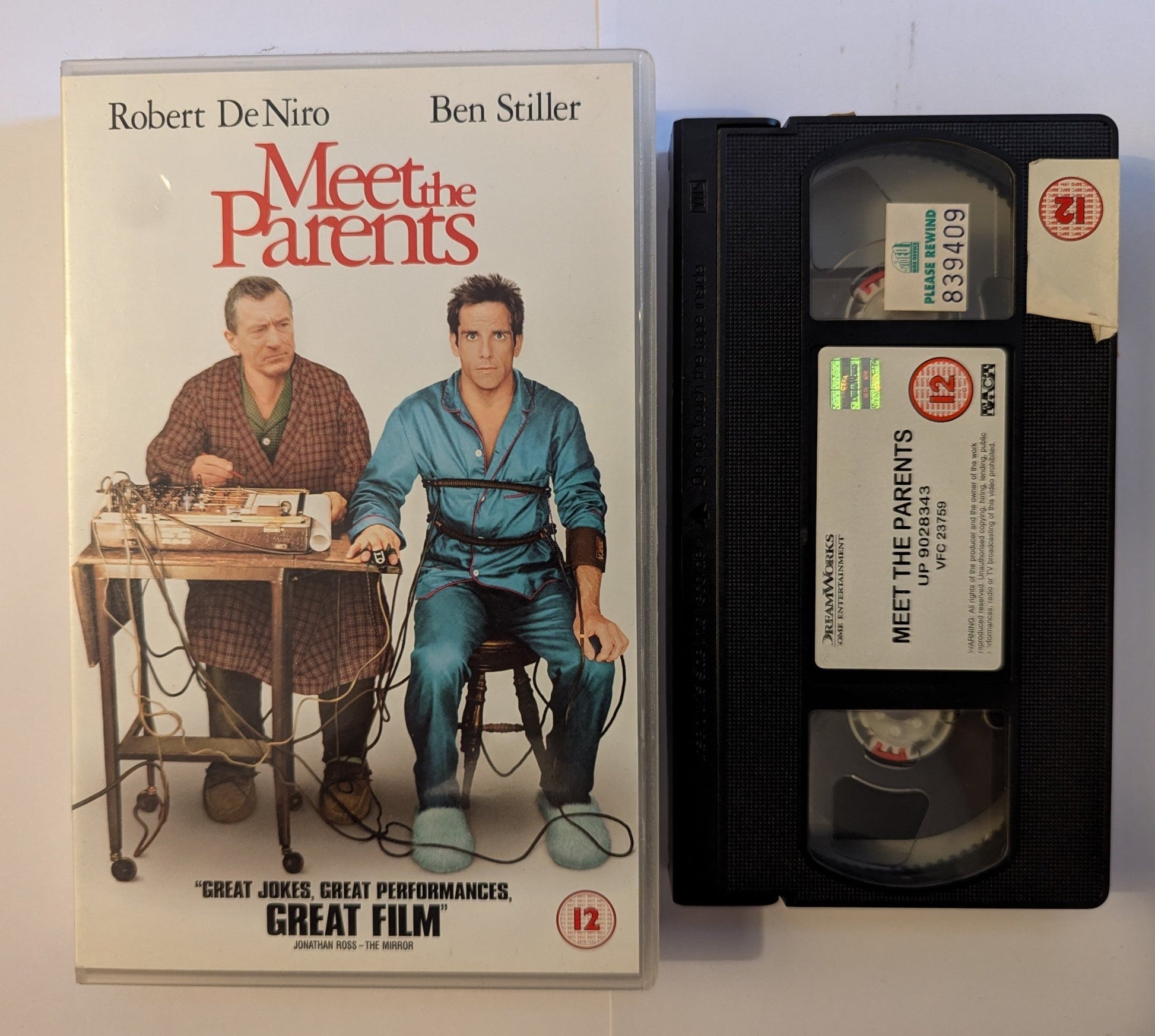 Meet The Parents (2000) VHS Video Ex Rental - Flippin Retro