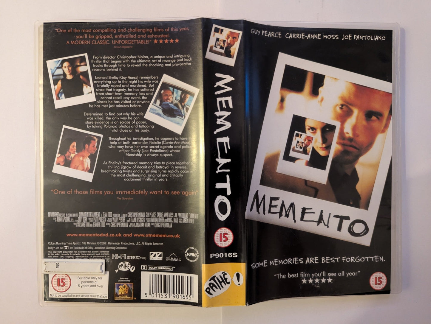 Memento (2000) VHS Video - Flippin Retro