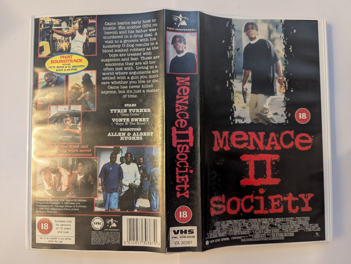 Menace II Society (1993) VHS Video - Flippin Retro