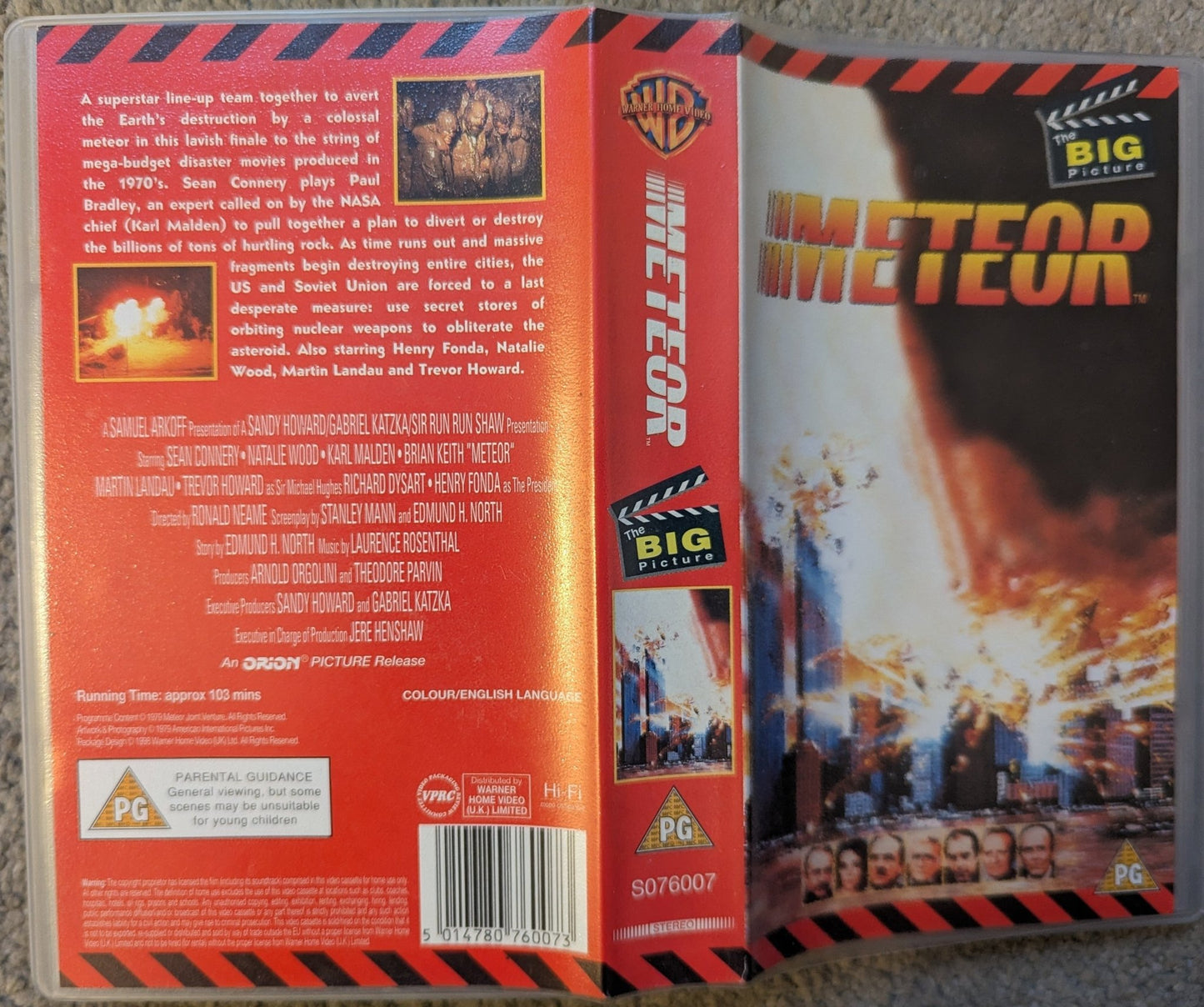 Meteor (1979) VHS Video - Flippin Retro Video Shop