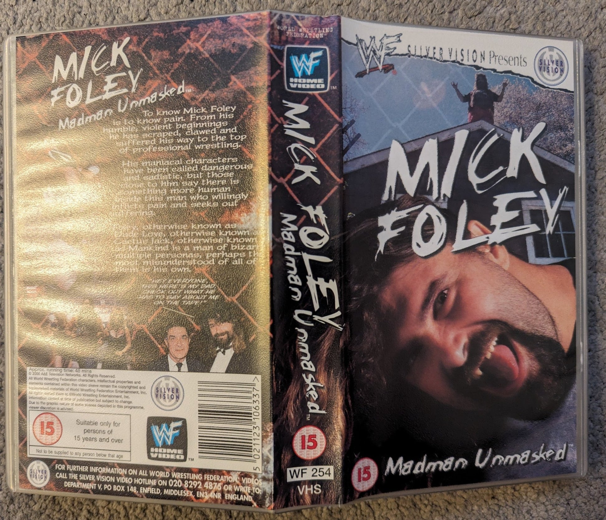 Mick Foley Madman Unmasked (2000) VHS Video - Flippin Retro Video Shop