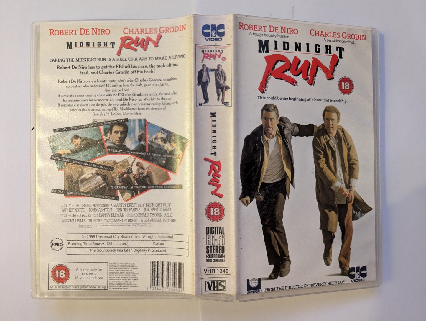 Midnight Run (1988) VHS Video - Flippin Retro