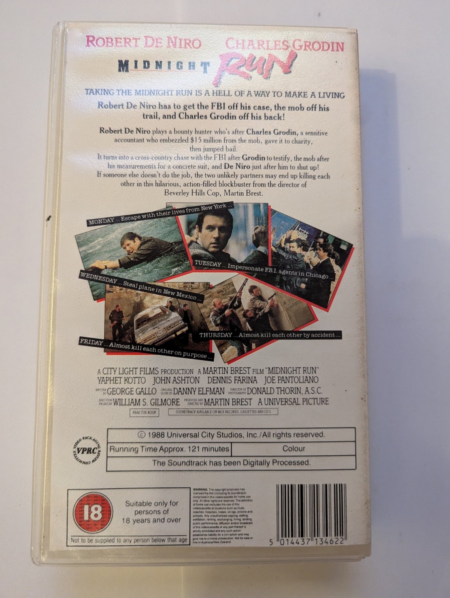 Midnight Run (1988) VHS Video - Flippin Retro