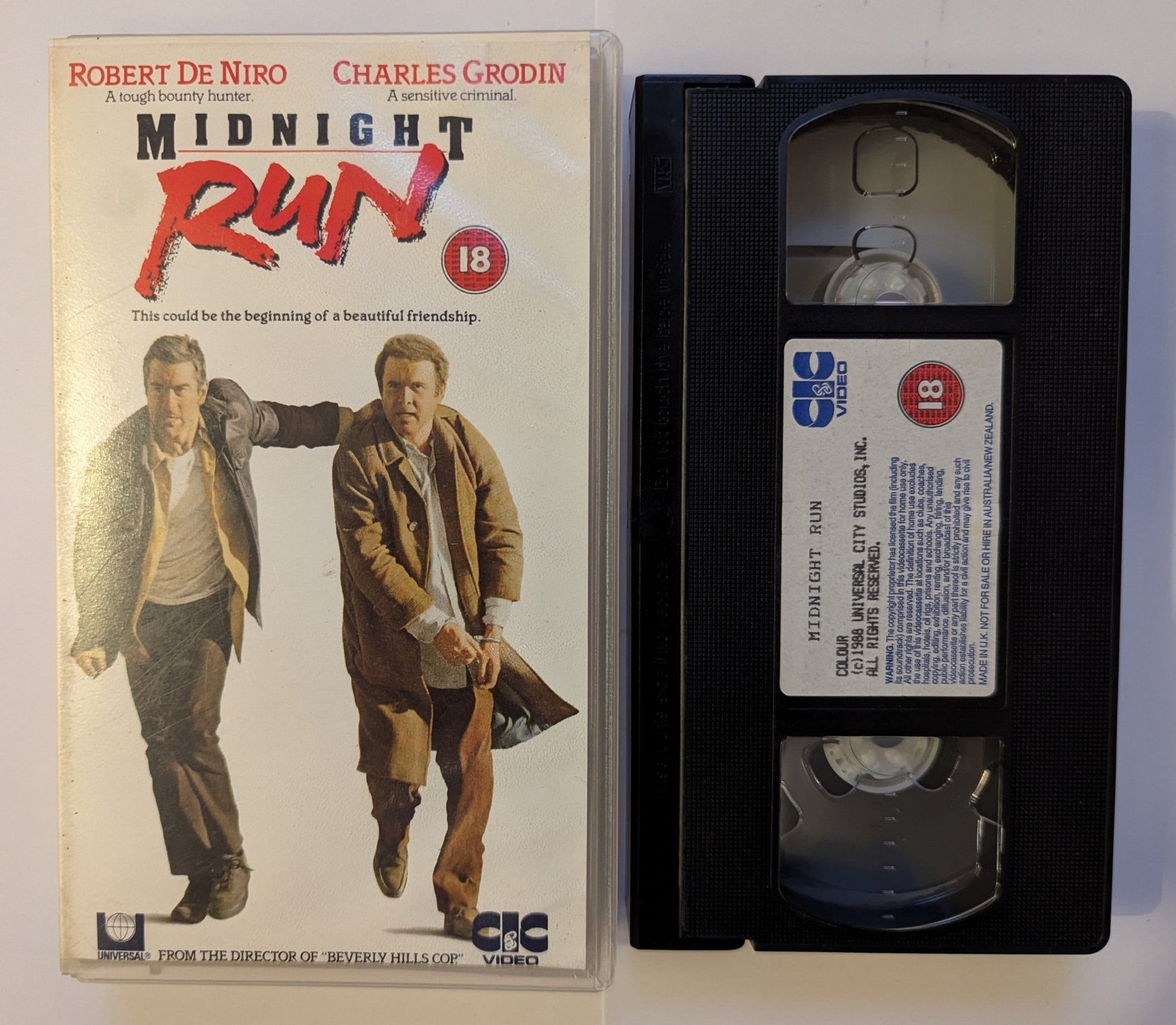 Midnight Run (1988) VHS Video - Flippin Retro