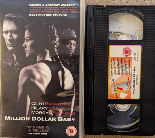 Million Dollar Baby (2004) VHS Video - Flippin Retro Video Shop