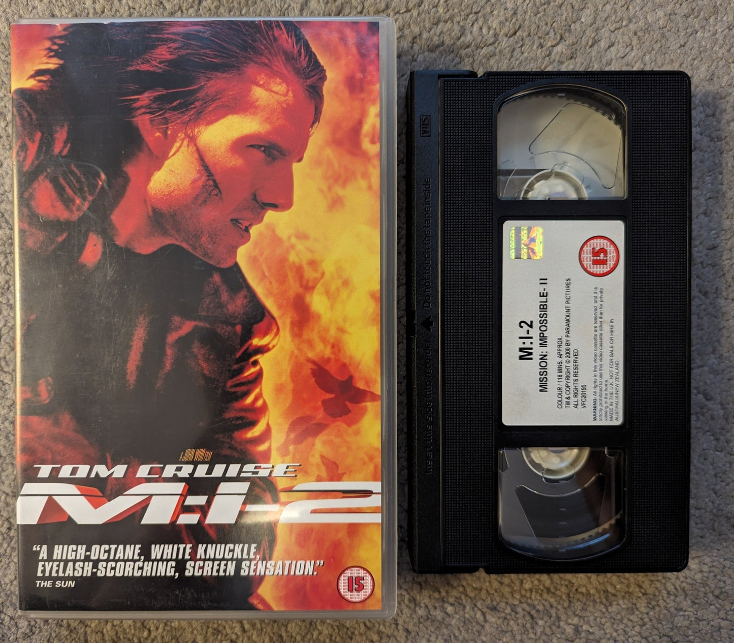 Mission Impossible (2000) VHS Video Ex Rental - Flippin Retro Video Shop