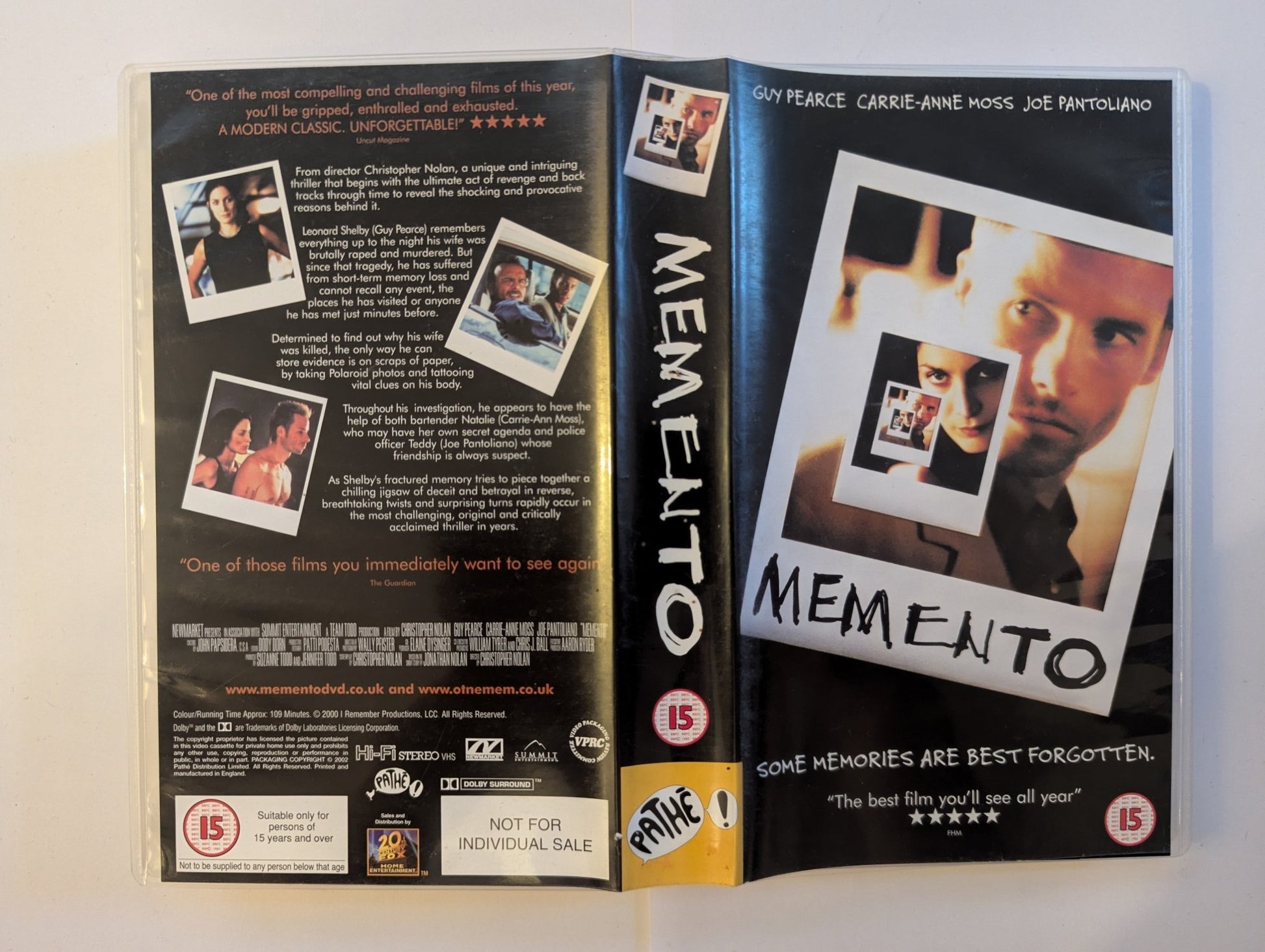 Momento (2000) VHS Video *Sealed* - Flippin Retro Video Shop