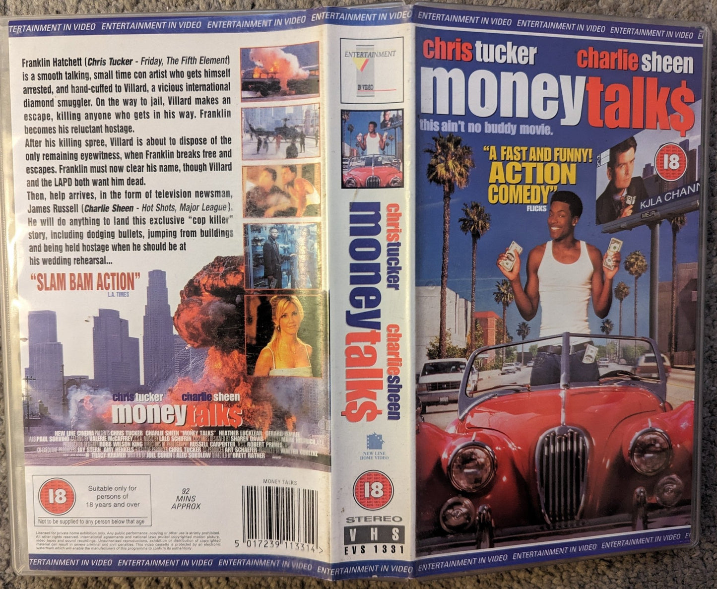 Money Talks (1997) VHS Video - Flippin Retro Video Shop