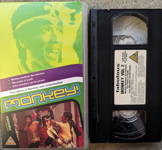 Monkey Vol 2 VHS Video - Flippin Retro Video Shop