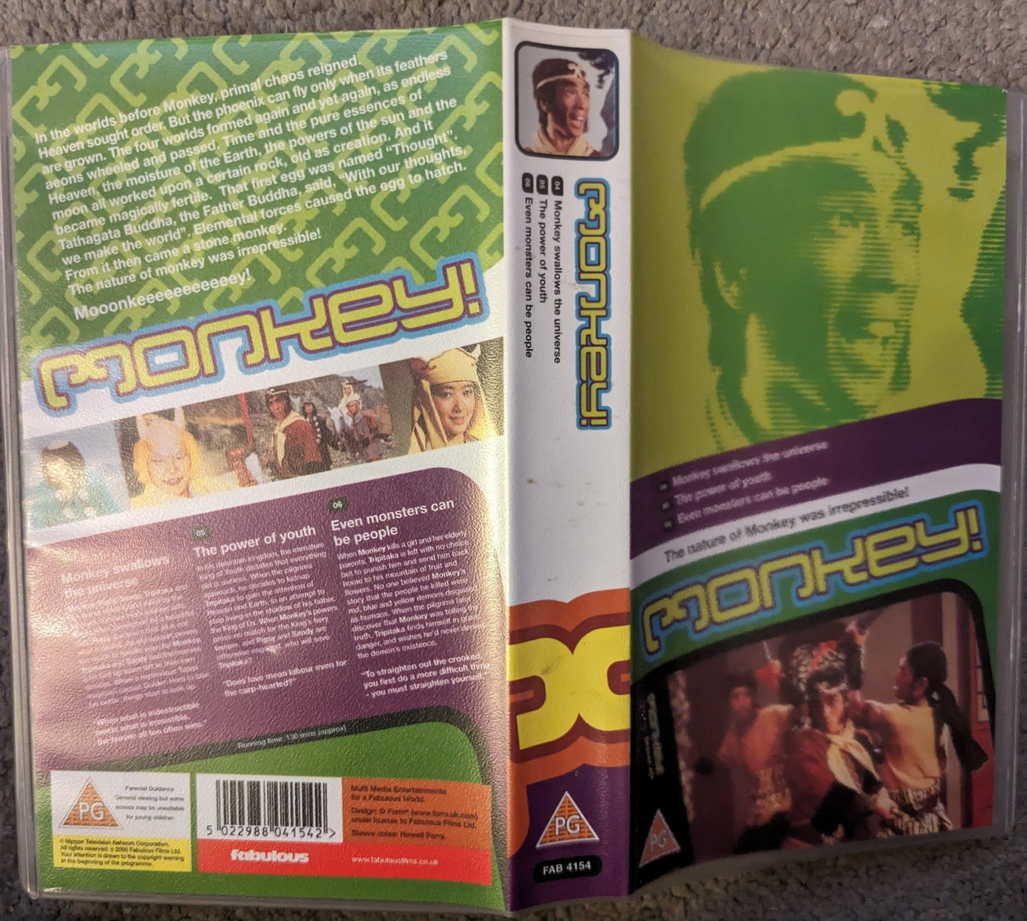 Monkey Vol 2 VHS Video - Flippin Retro Video Shop