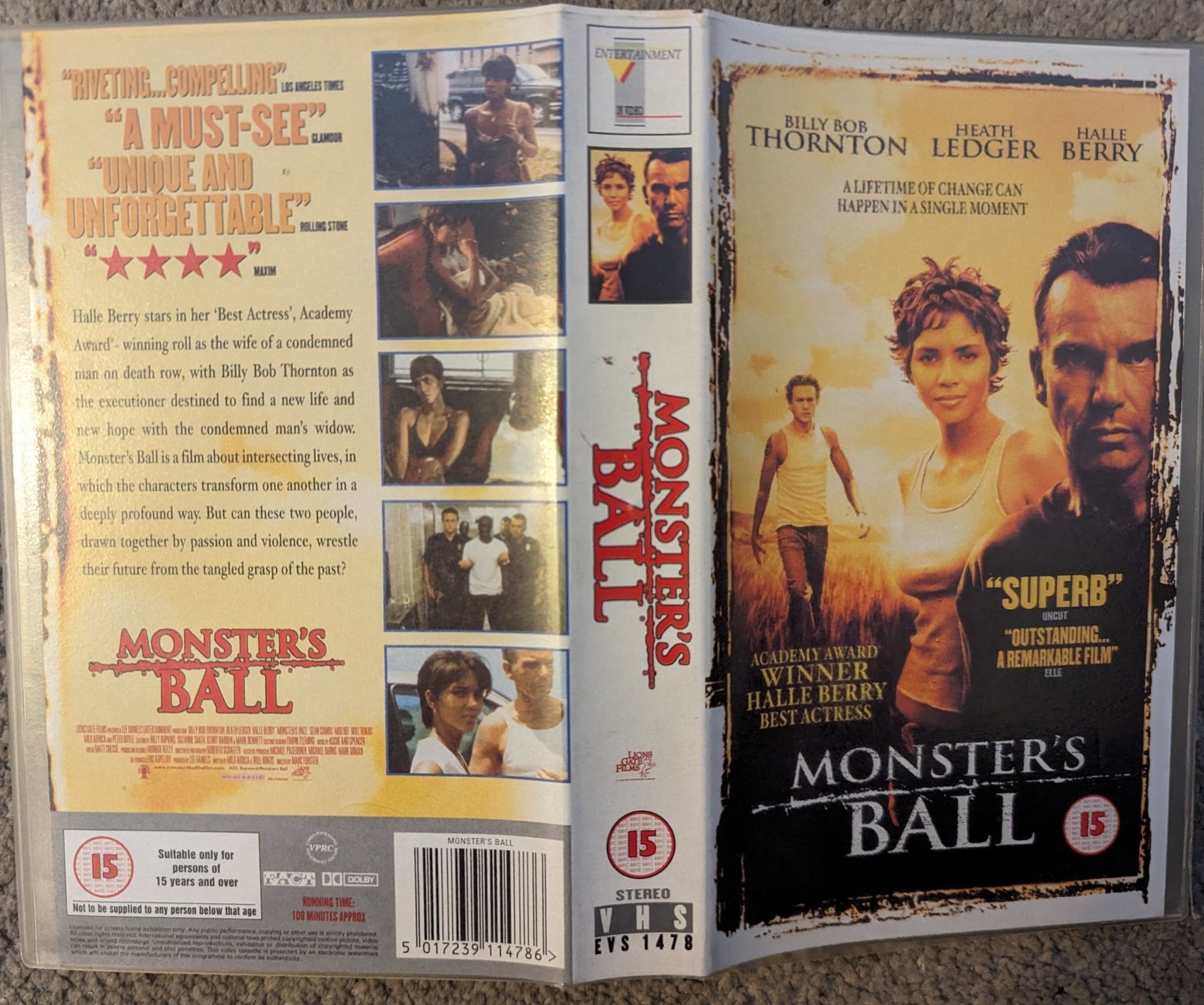 Monsters Ball (2001) VHS Video - Flippin Retro Video Shop