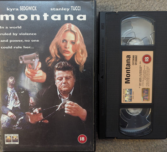 Montana (1998) VHS Video Ex Rental - Flippin Retro Video Shop