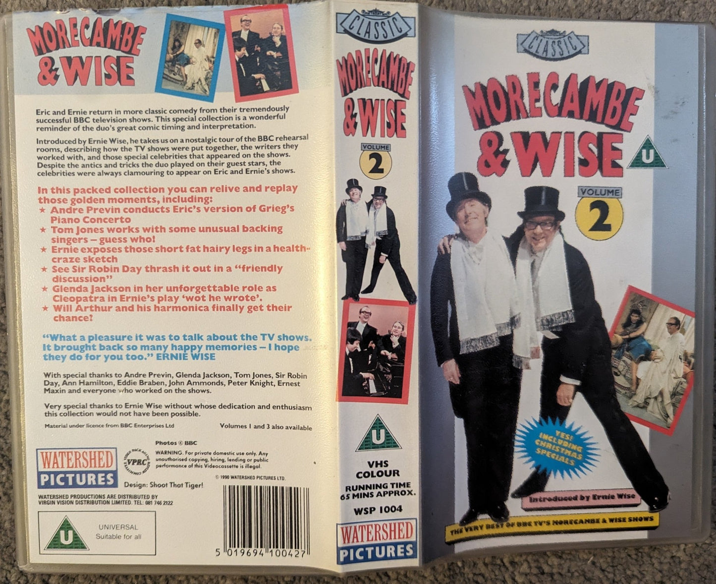 Morecambe & Wise Volume 2 VHS Video - Flippin Retro Video Shop