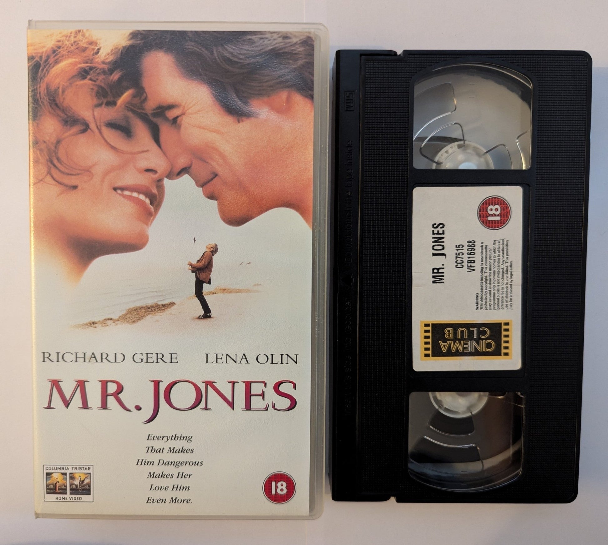 Mr Jones (1993) VHS Video - Flippin Retro Video Shop