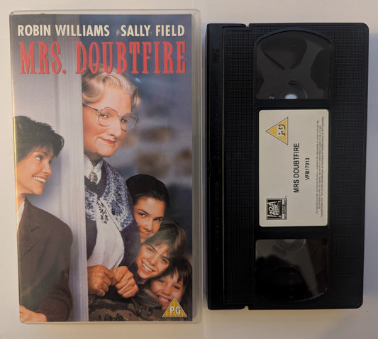 Mrs Doubtfire (1993) VHS Video alt - Flippin Retro