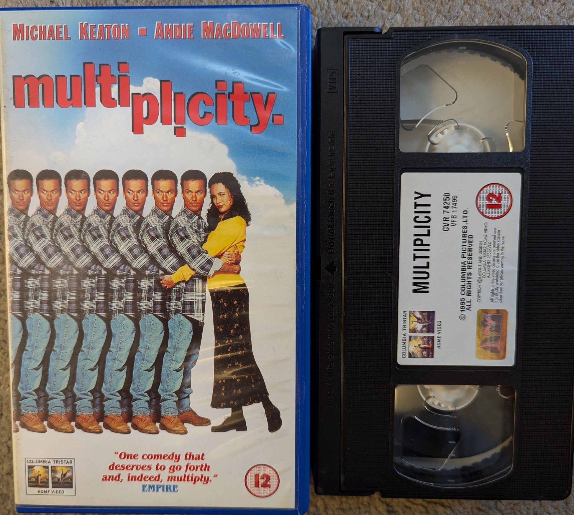 Multiplicity (1996) VHS Video - Flippin Retro Video Shop