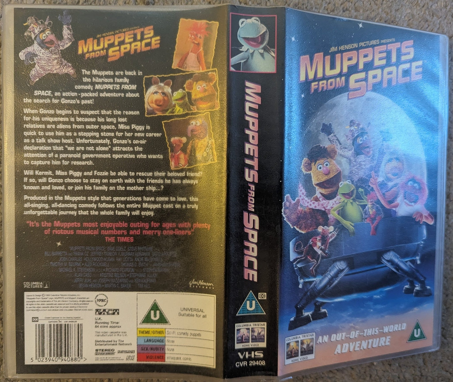 Muppets In Space (1999) VHS Video - Flippin Retro Video Shop