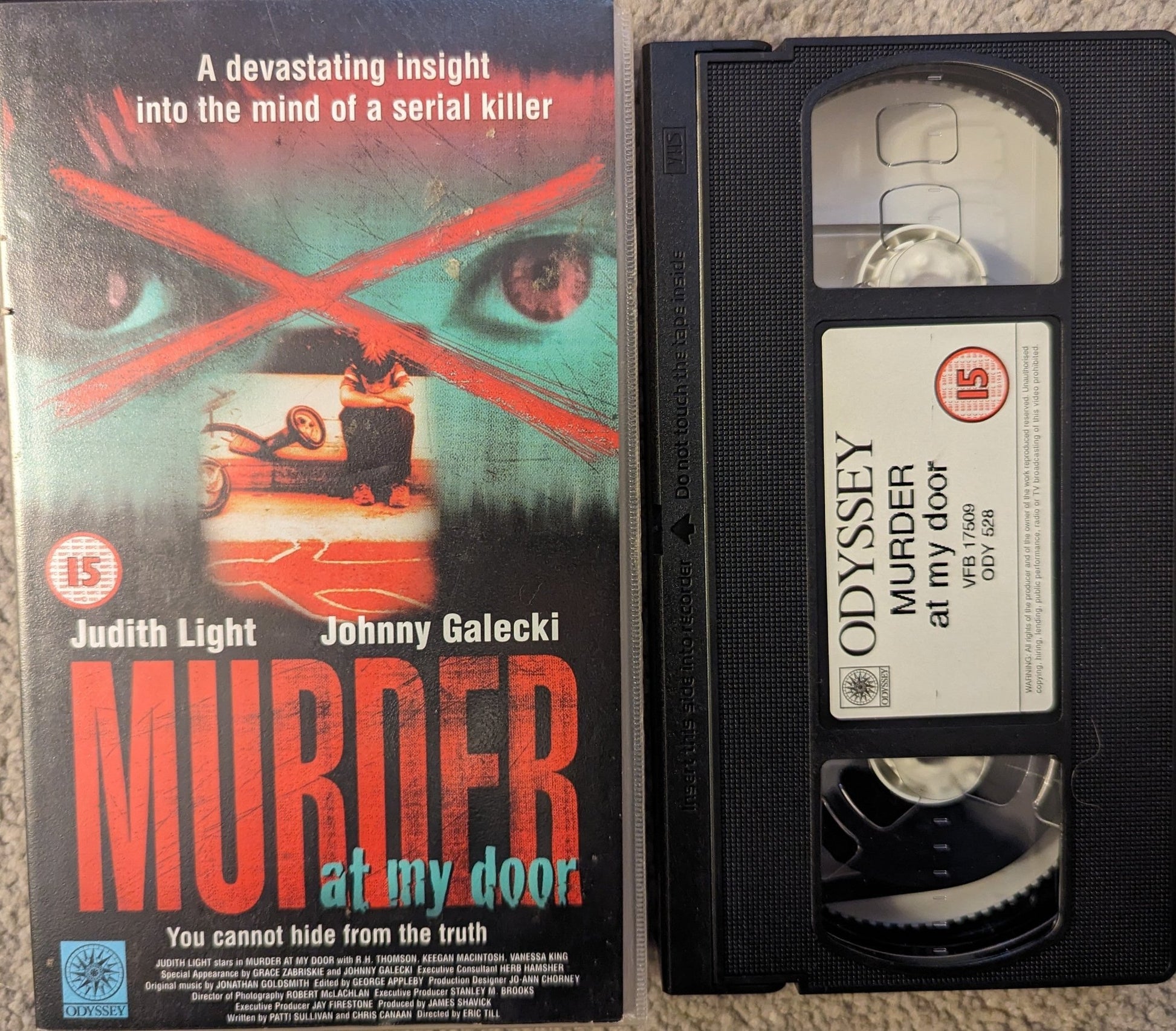 Murder At My Door (1996) VHS Video - Flippin Retro Video Shop