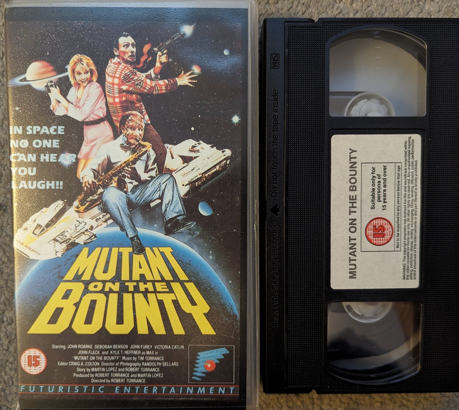 Mutant On The Bounty (1989) VHS Video - Flippin Retro Video Shop