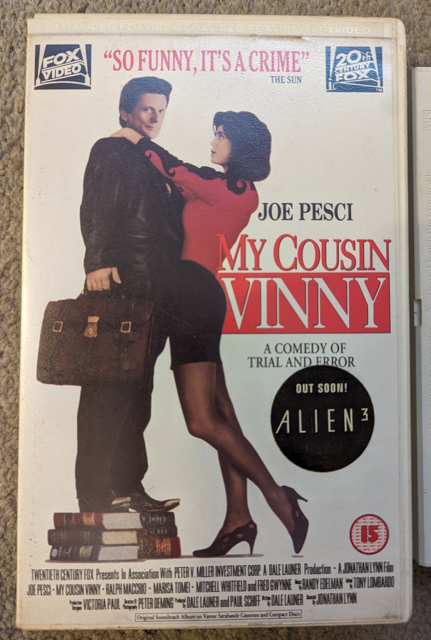 My Cousin Vinny (1992) VHS Video Ex Rental - Flippin Retro Video Shop