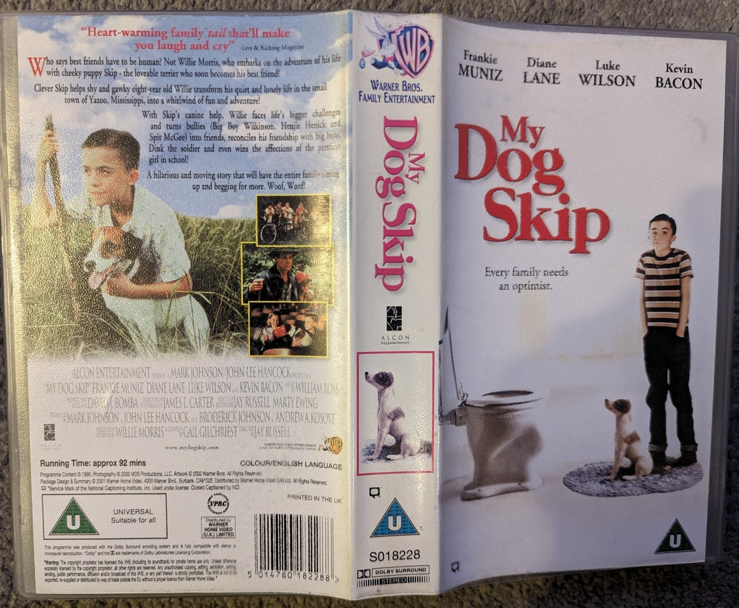 My Dog Skip (2000) VHS Video *Sealed* - Flippin Retro Video Shop