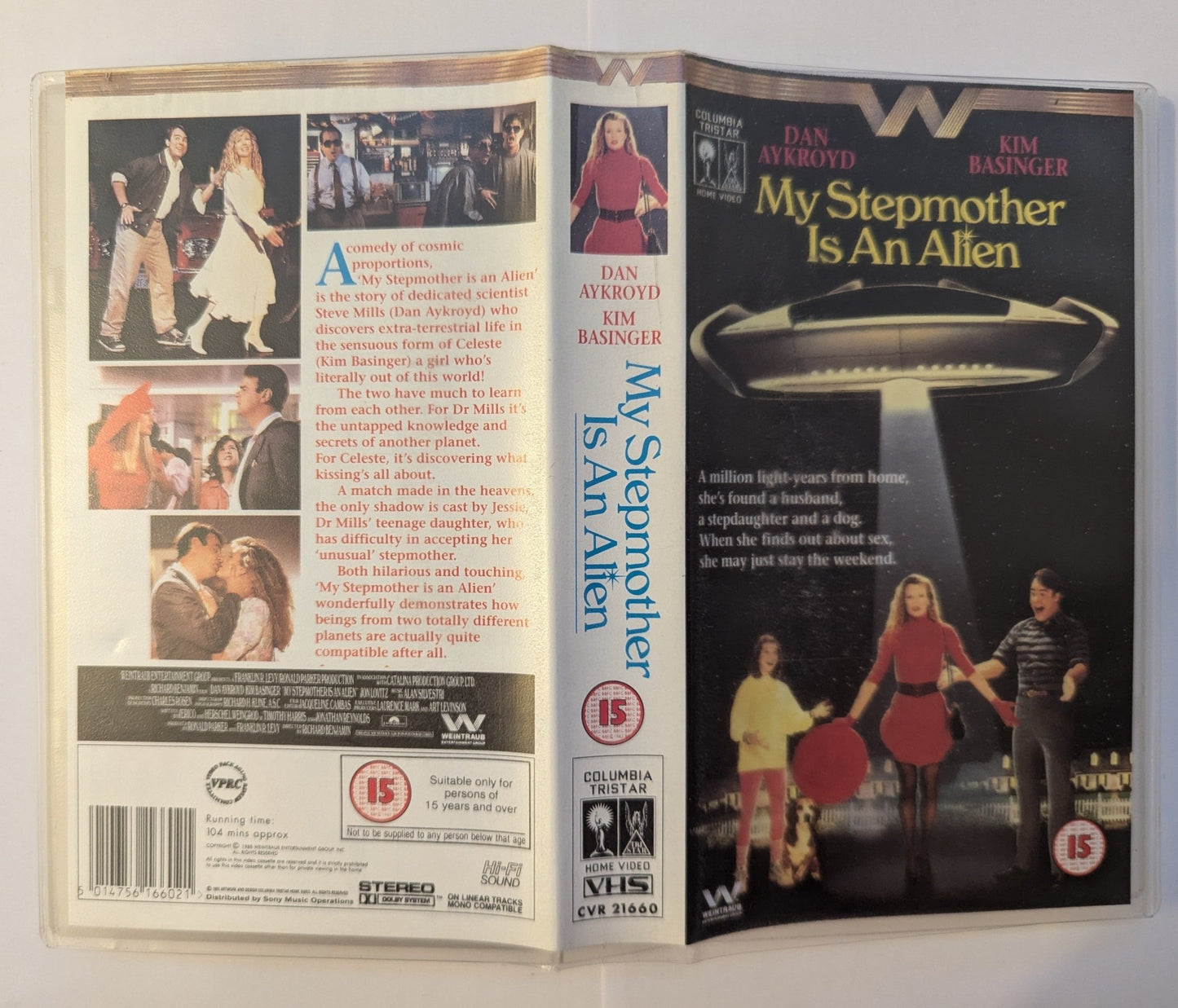 My Stepmother Is An Alien (1988) VHS Video - Flippin Retro Video Shop