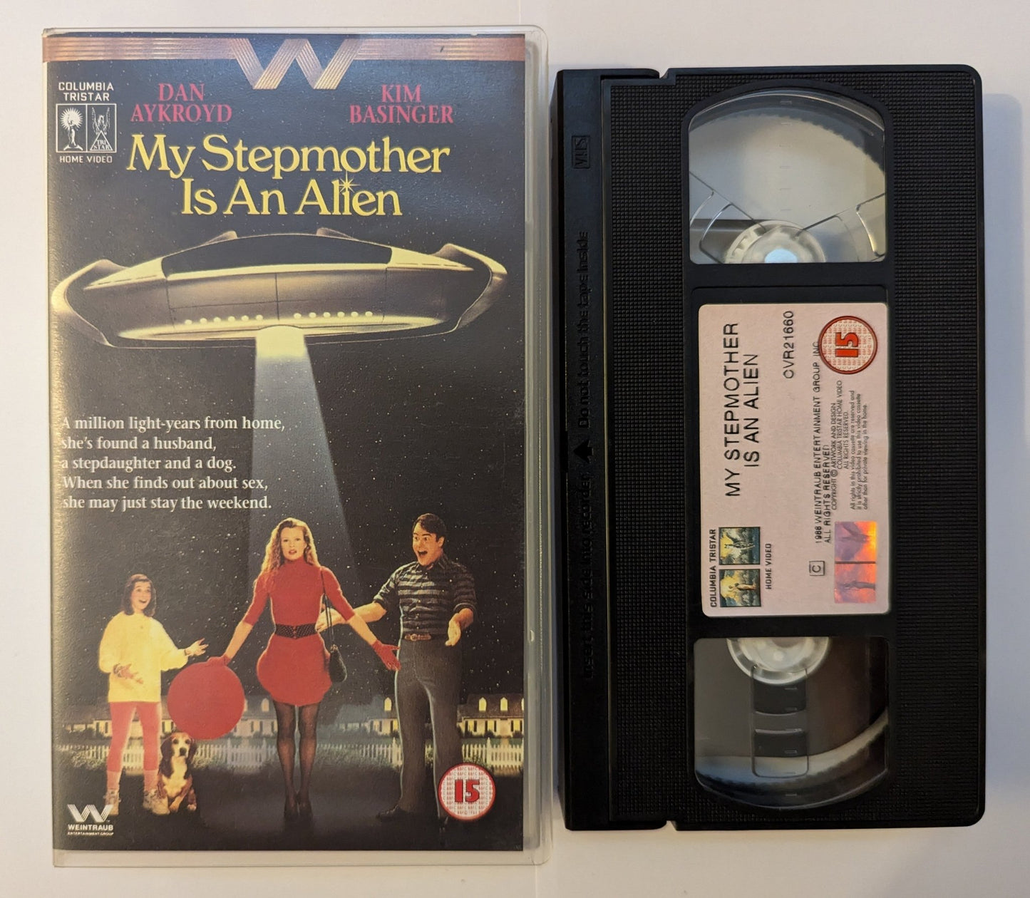 My Stepmother Is An Alien (1988) VHS Video - Flippin Retro Video Shop