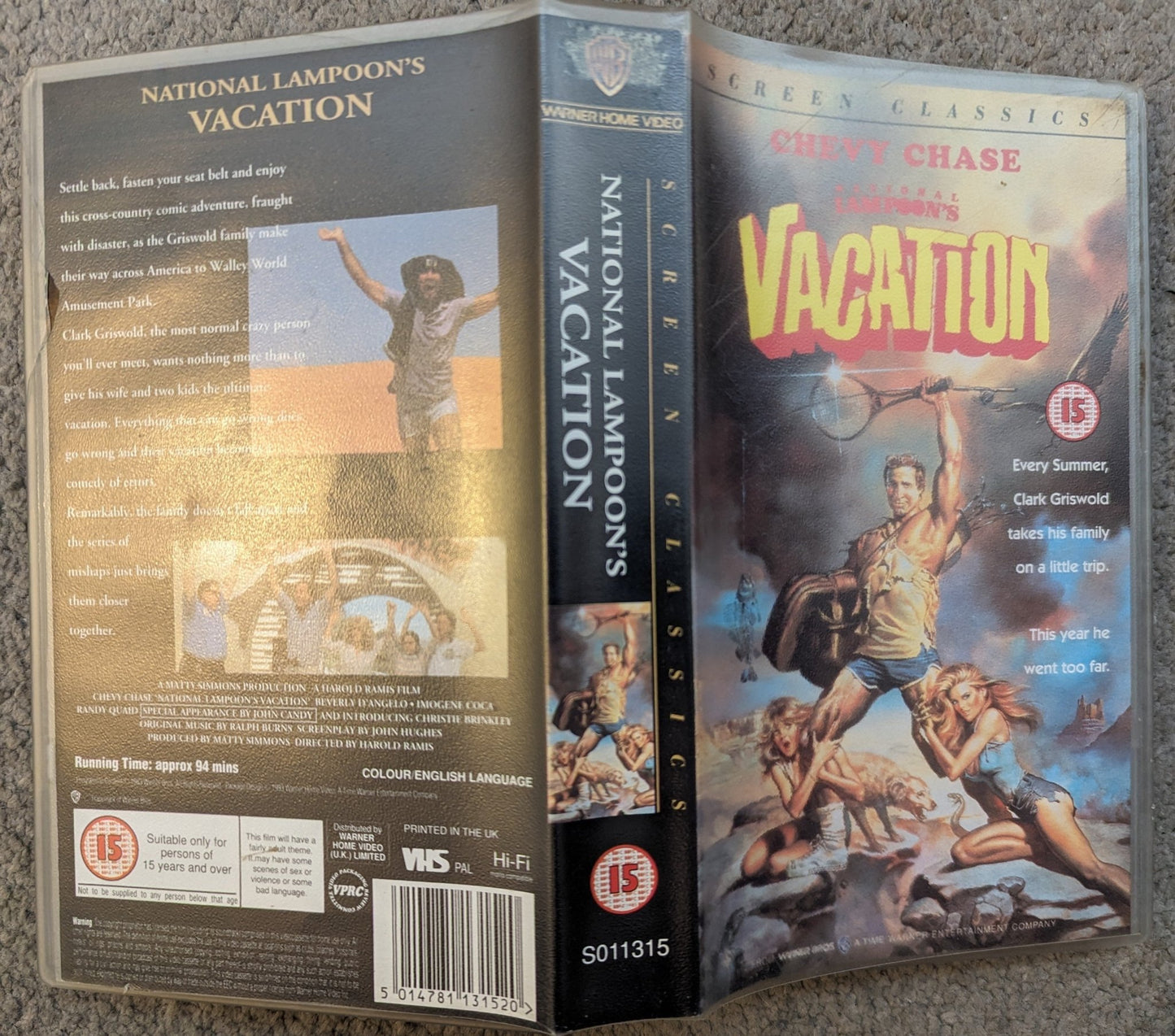 National Lampoon"s Vacation (1983) VHS Video - Flippin Retro Video Shop