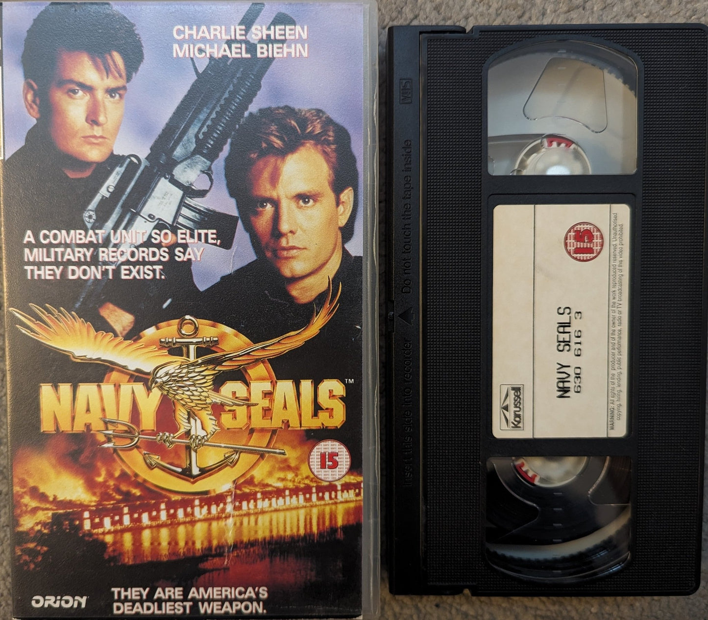 Navy Seals (1990) VHS Video - Flippin Retro Video Shop