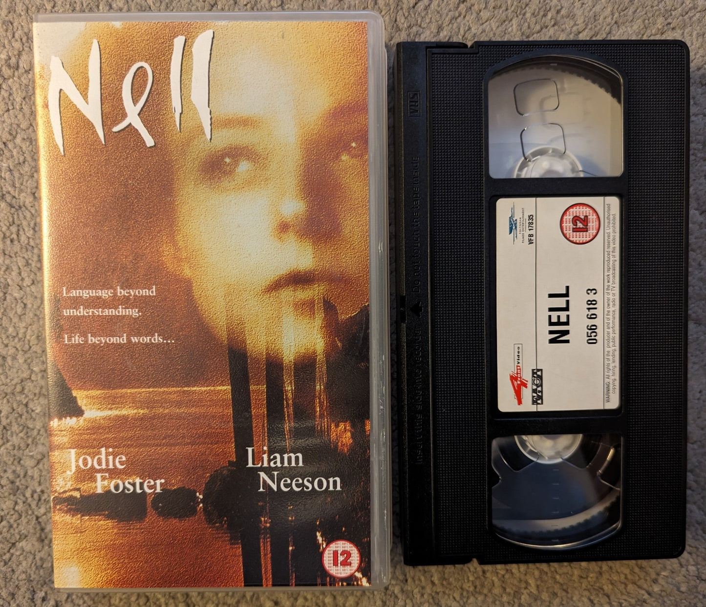 Nell (1994) VHS Video - Flippin Retro Video Shop