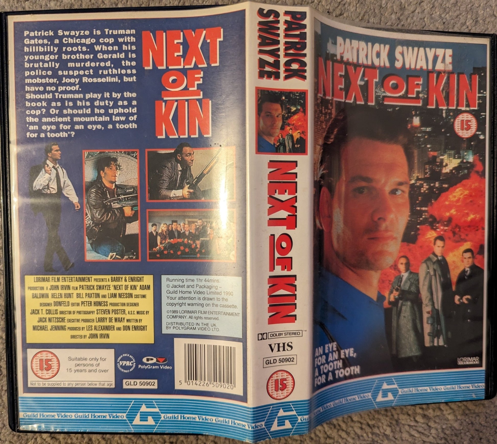 Next Of Kin (1989) VHS Video - Flippin Retro Video Shop